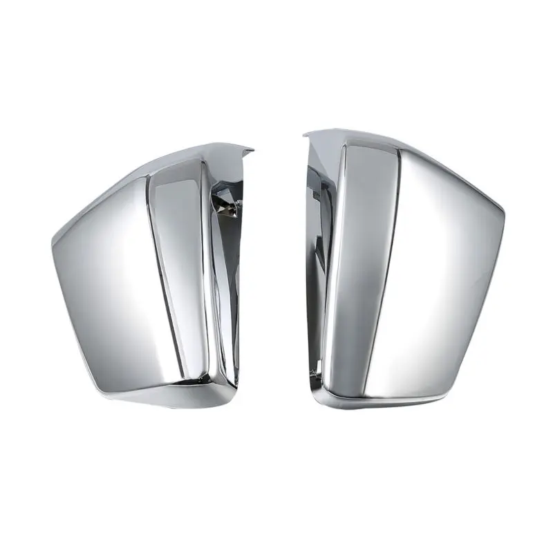 

Left & Right Chrome Battery Side Fairing Cover For Honda Shadow ACE VT750 VT400 04-11