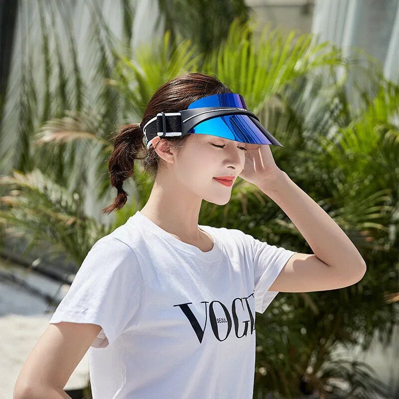 

Unisex Sun Adjustable Visors New Fashionable Sport Tennis Golf Cap Men Women Stylish Summer Soild Color Headband Hat Hot Selling