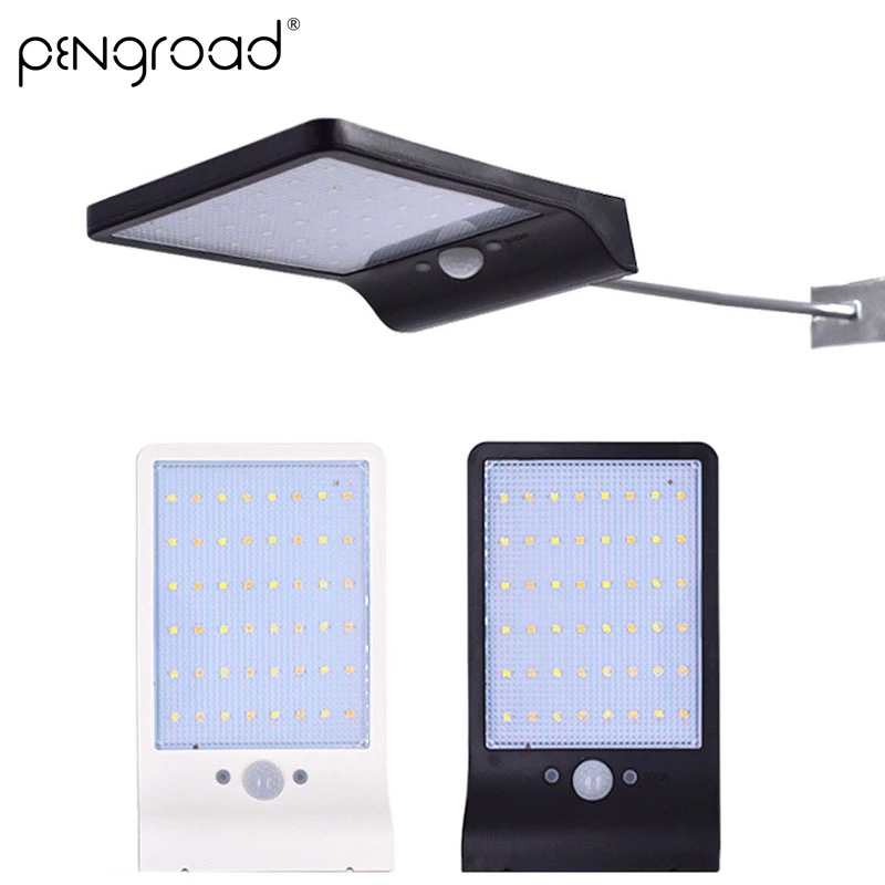 

Outdoor Rechargeable Solar Motion Sensor Light 36LED Night Solar Lamp Garden Yard Decoration Waterproof Solar Wall Light SL006