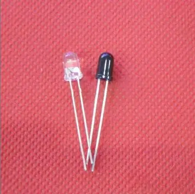

40PCS 5mm 940nm LED infrared emitter and IR Receiver Diode each 20PCS LED