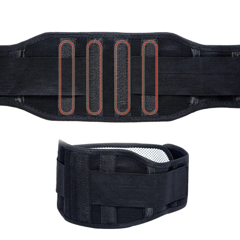 Adjustable Tourmaline Self heating Magnetic Therapy Waist Support Belt Lumbar Back Waist Brace Double Band Health Care Adjustable Tourmaline Self heating Magnetic Therapy Waist Support Belt Lumbar Back Waist Brace Double Band Health Care