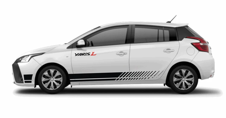 TAIYAO автомобиля стильный, для спортивного автомобиля Наклейка для Toyota 2013- YARiS автомобильный аксессуар наклейка и отличительные знаки авто стикер
