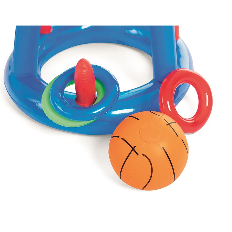 Can Shooting and Ferrule Lap Game Multi-function Inflatable Water Basketball Net Play Water Toy Ball