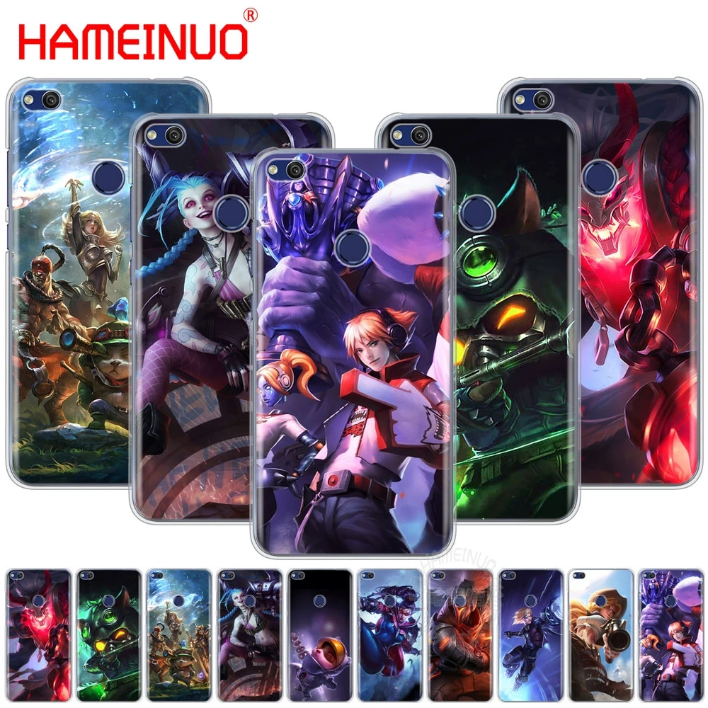 

HAMEINUO League of Legends Teemo Ezreal Cover phone Case for huawei Ascend P7 P8 P9 P10 P20 lite plus pro G9 G8 G7 2017