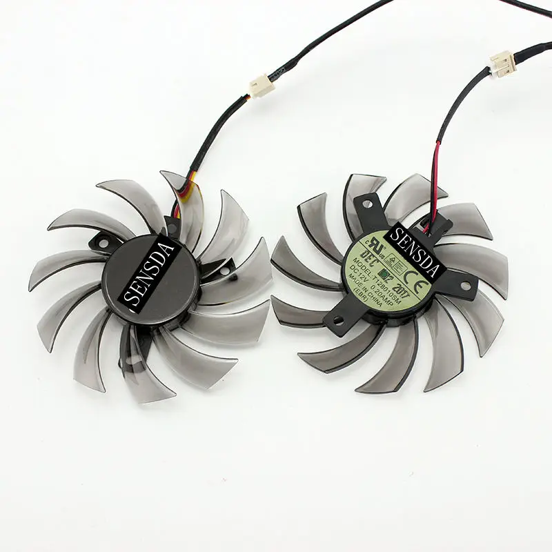 new SXDOOL T128010SM For GIGABYTE GTX 460 465 560 Ti 580 650 750Ti graphics card fan