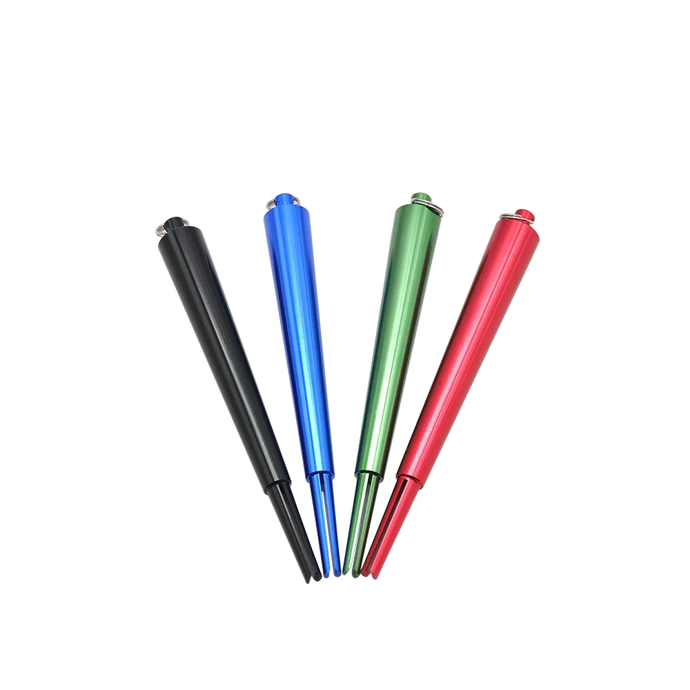 

Metal Aluminum Cone Roller Maker Prerolled Cone Smoking Herb Accessories Paper Rolling Machine For Rolling Cigarettes