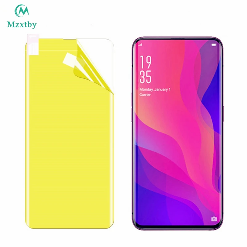 Гидрогелевая защитная пленка из ТПУ для переднего экрана OPPO R11S R17 Plus R15 A83 A1 A3 Find X A5