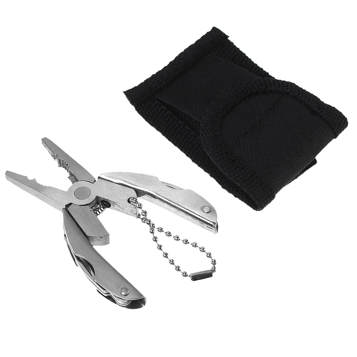 Doreen Box Stainless Steel Pocket Multi Function Tools Set Foldaway