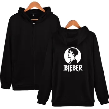 

Justin Bieber zipper Hoodie Men Women Harajuku Hip Hop Hoodies Sweatshirt Autumn Winter Fashion Jacket Coat Sudaderas Plus Size