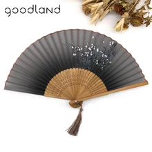 2017 Japan Silk Dance Fan Hand Fan bamboo folding Fan butterfly Flower Asian Pocket Fan afc asian cup 2019 japan turkmenistan