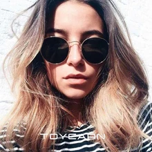 Новые модные роскошные брендовые дизайнерские Круглые Солнцезащитные очки для женщин и мужчин винтажные маленькие зеркальные солнцезащитные очки для женщин UV400