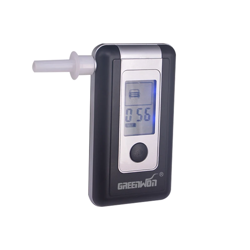Greenwon أشباه الموصلات الاستشعار الرقمية التنفس alcometer جهاز اختبار شرب الكحوليات الكحول Greenwon أشباه الموصلات الاستشعار الرقمية التنفس alcometer جهاز اختبار شرب الكحوليات الكحول