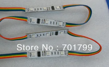 

DC12V WS2801IC LED Pixel module;3pcs 5050 SMD RGB;20pcs a string;non-waterproof