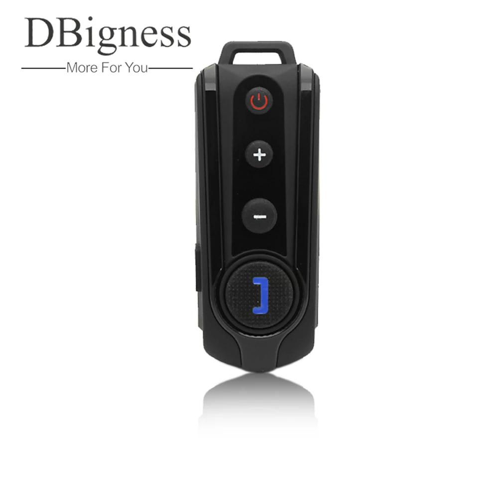 Переговорное устройство Dbigness 1000 м Bluetooth переговорное для мотоциклетного шлема