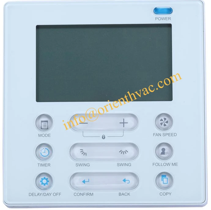 Electra air conditioning control Midea centralized controller KJR 120C