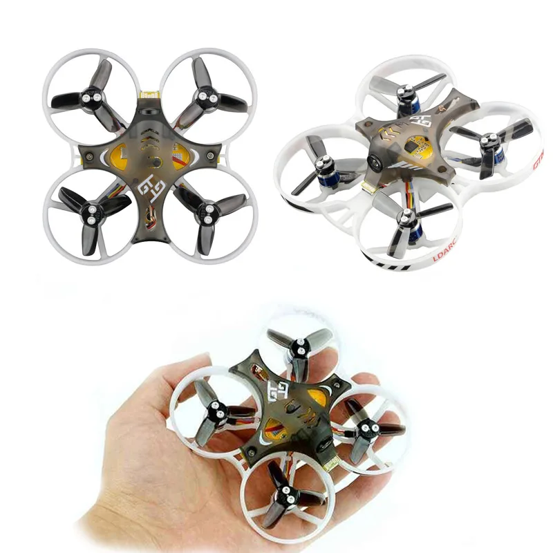 KINGKONG/LDARC крошечные GT7/75 мм GT8/87 6mm FPV Racing Drone Betaflight F3 10A Blheli_S 800TVL Cam 5 8G 25 МВт VTX 2 S PNP