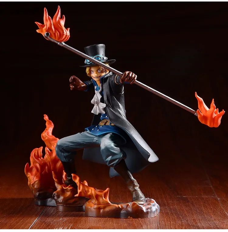 Аниме one piece Monkey D Luffy Portgas D Ace Sabo три брата ПВХ экшн фигурная Смола Коллекция Модель игрушки подарки косплей