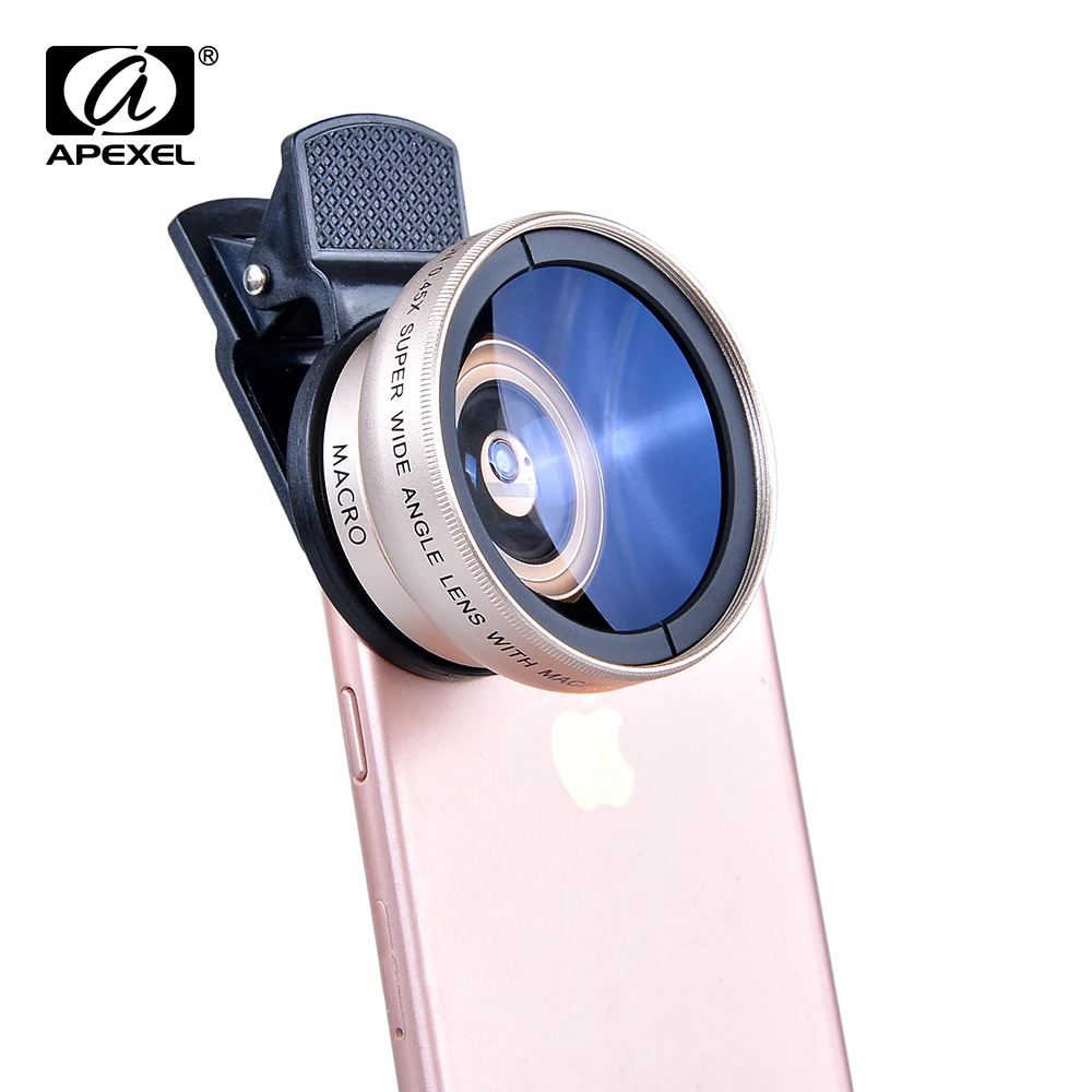 10pcs/lot 0.45x Super Wide Angle & 12.5x Super
