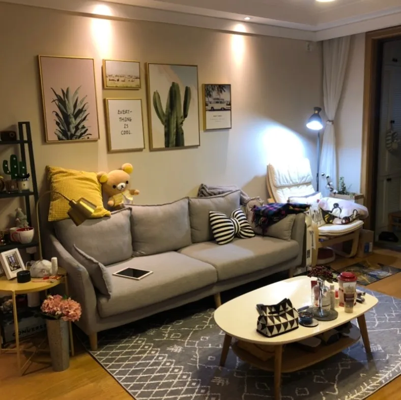 Nordic Geometric Carpets For Living Room Home Nordic Carpet Bedroom Bedside Blanket Area Rug Soft Study Room teppich Rugs