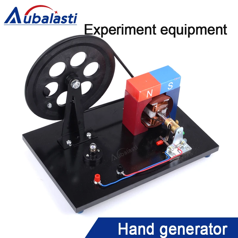 

Hand generator physics teaching apparatus experimental apparatus hand alternator