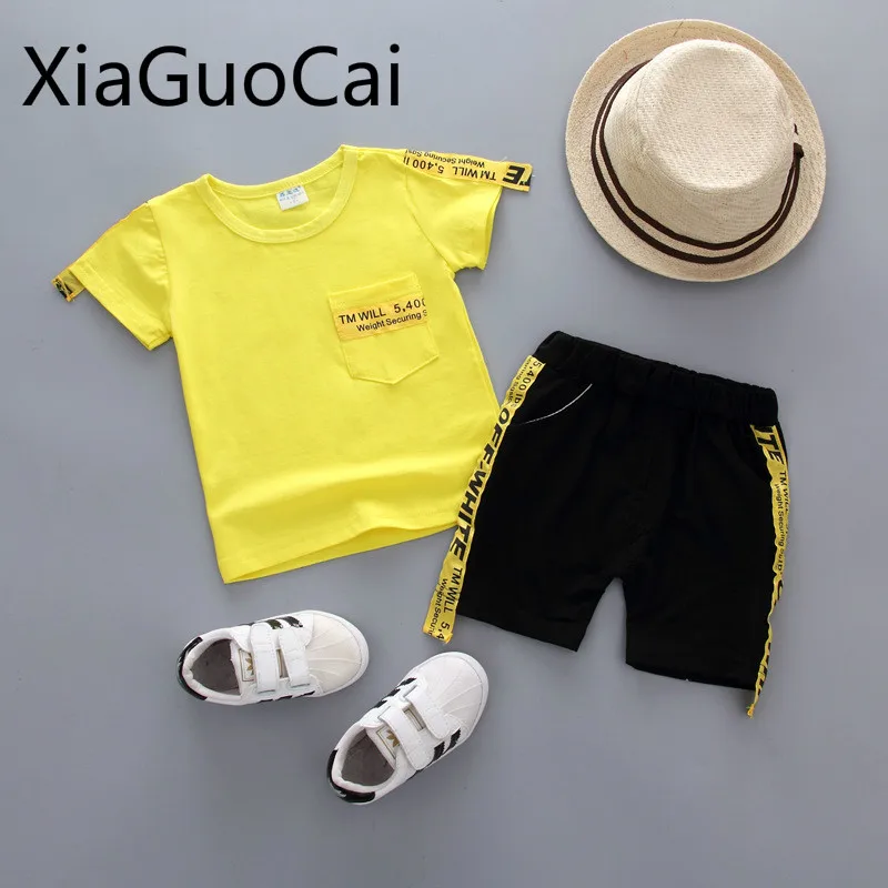 1-4Years Infant Baby Boys Clothing Set Cartoon Feather Print Botton Down Shirt Tops with Pocket Solid Shorts Summer Outfits Clothes Casual T-Shirt Pants Set 12M-4Y