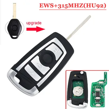 

Free shipping (1piece) Remodling HU92 Flip Remote key 315MHZ With PCf 7935 chip for BW EWS with good quality