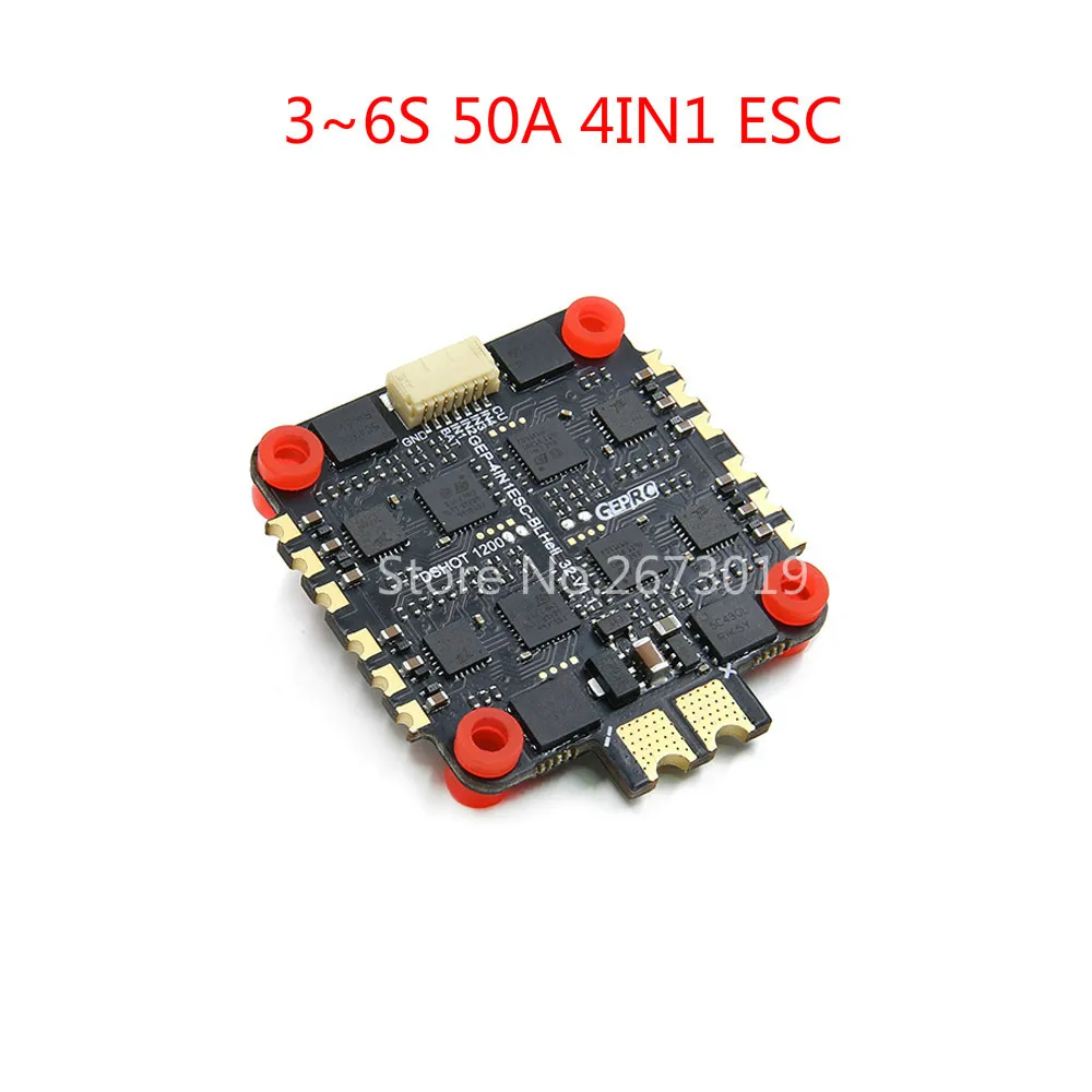 GEPRC SPAN 2 ~ 6S 40A ESC /3 50A 4in1 бесщеточный с BLHeli_S/BLHeli32 30 5*30 5 мм монтажные отверстия для FPV