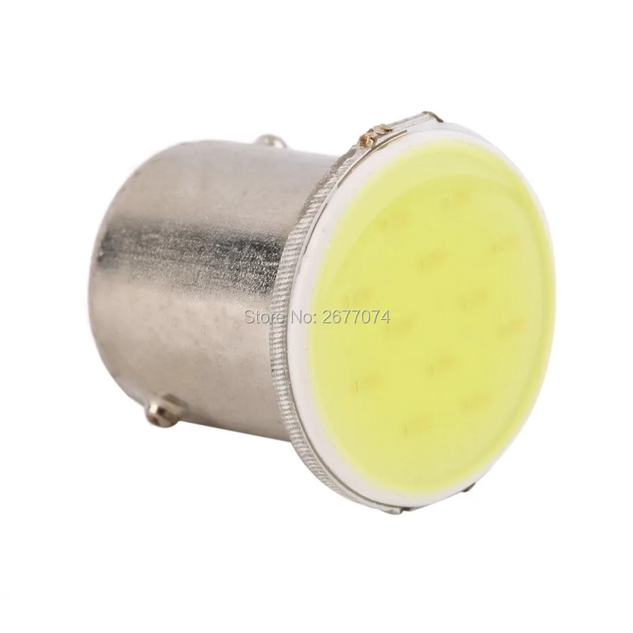 

10PCS 1156/1157-1COB Light Bulb LampTurn Signal Light Brake Light White DC12V JTCL110-ly
