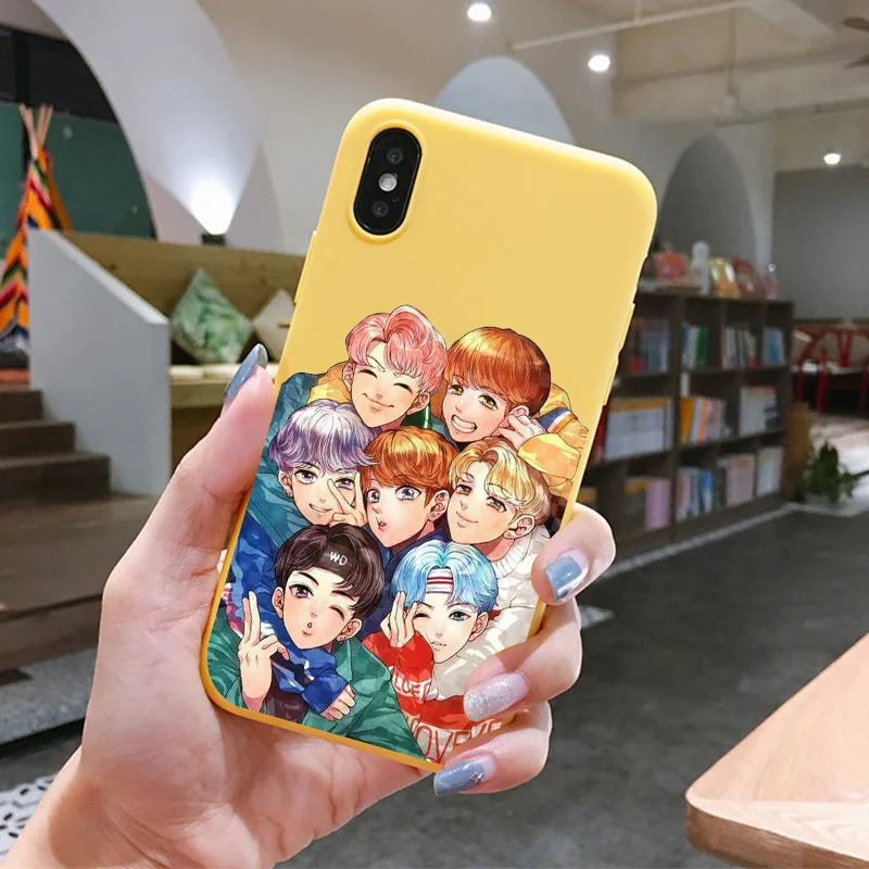 Чехол для телефона EUPHORIA JUNGKOOK Run Ep для iPhone 6S 8 6 Plus XS, силиконовый чехол для телефона iPhone X 7 Plus XS Max - Цвет: Y-1670