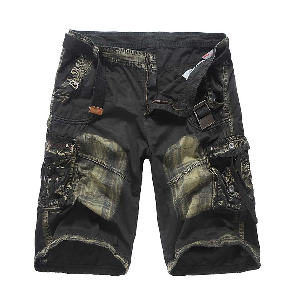 Mens Military Cargo Shorts 2018 Brand New Tactical Shorts Men 100% Cotton Loose Work Casual Short Pants Plus Size Mens Military Cargo Shorts 2018 Brand New Tactical Shorts Men 100% Cotton Loose Work Casual Short Pants Plus Size
