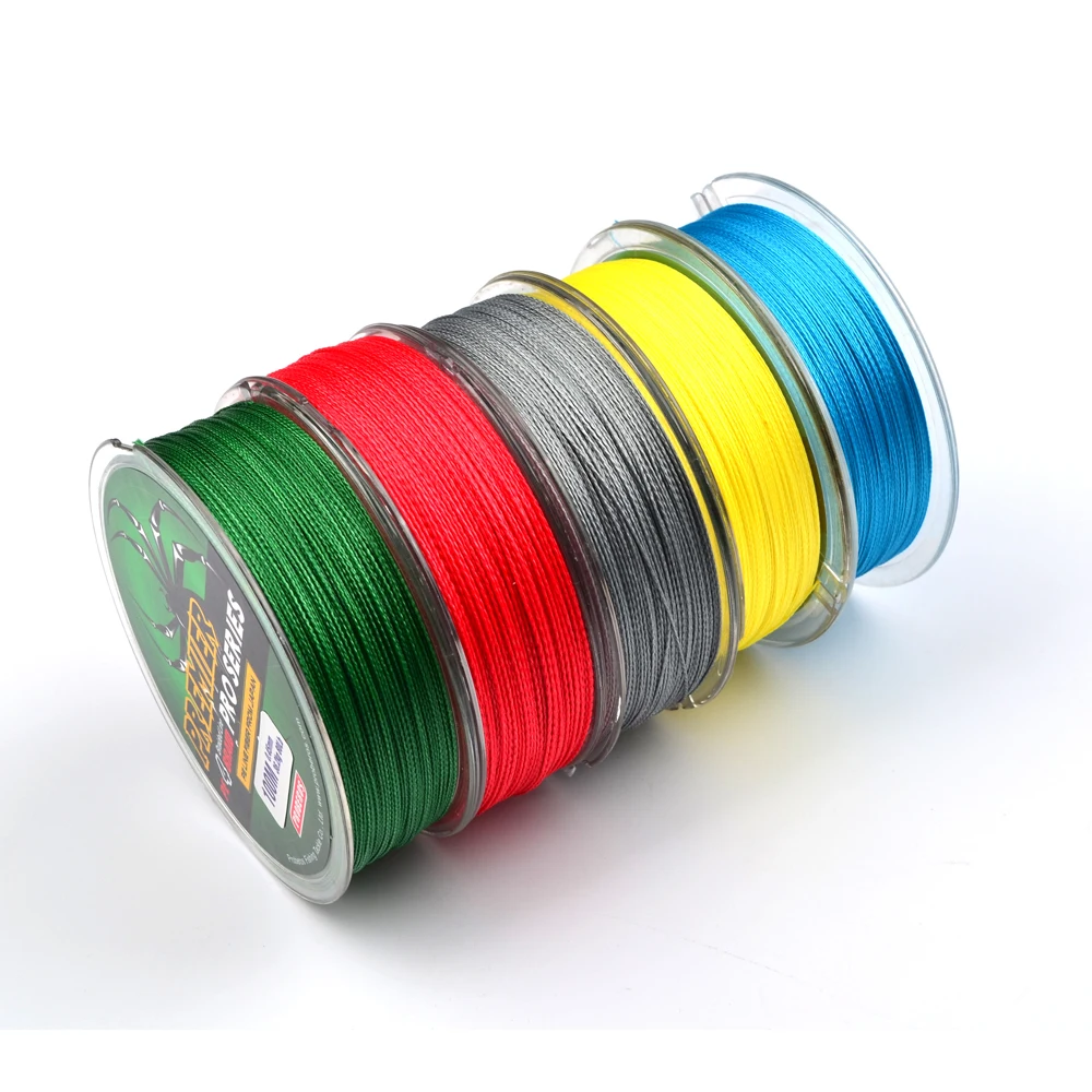 DONQL 100 متر خيط صنارة الصيد s PE جديلة 4 المدرجات 6LB إلى 100LB مولتيفيلامنت خيط صنارة الصيد الصيد اكسسوارات خيط صيد الحبل