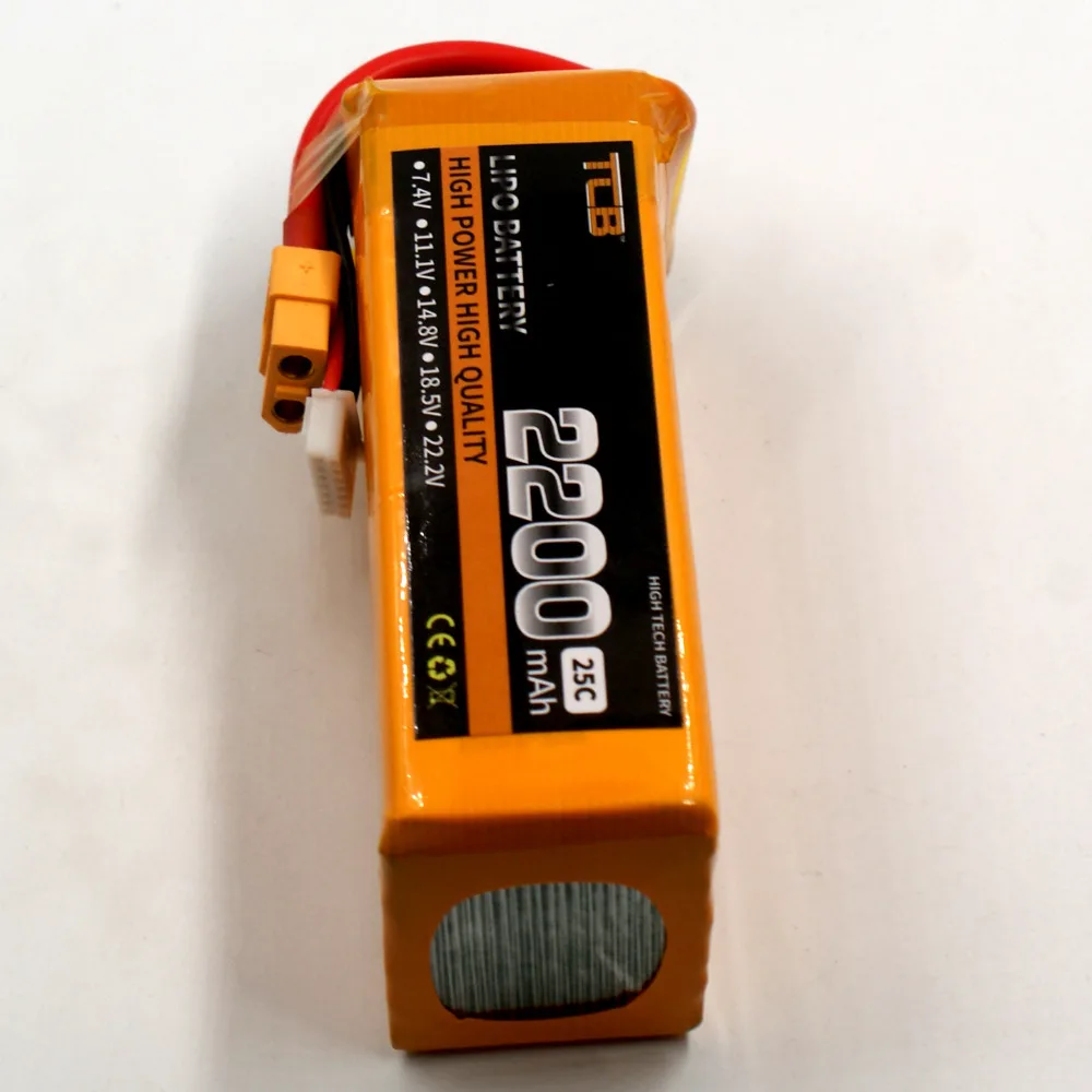 

TCB lipo battery 18.5v 2200mAh 25C 5s RC airplane cell factory-outlet goods of consistent quality Free shipping
