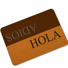 Amellor пол Ковры S резиновая Вернуться Письмо печати коврики салон Прихожая открытый Коврики области Ковры Рождество украшения GL01