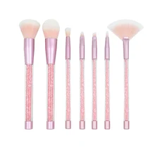 

7pcs Professional Nylon Makeup Brushes Set Foundation Powder Blush EyeShadow Lip Brush Beauty Makeup Tools Kit For Women