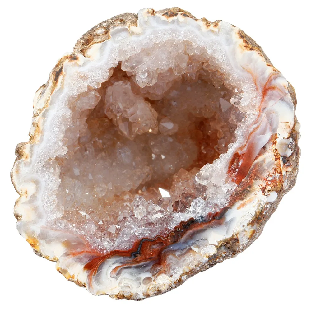 TUMBEELLUWA 1 шт. натуральный жеод половина Агат друзы кварц минеральный образец для исцеления кристалл рейки
