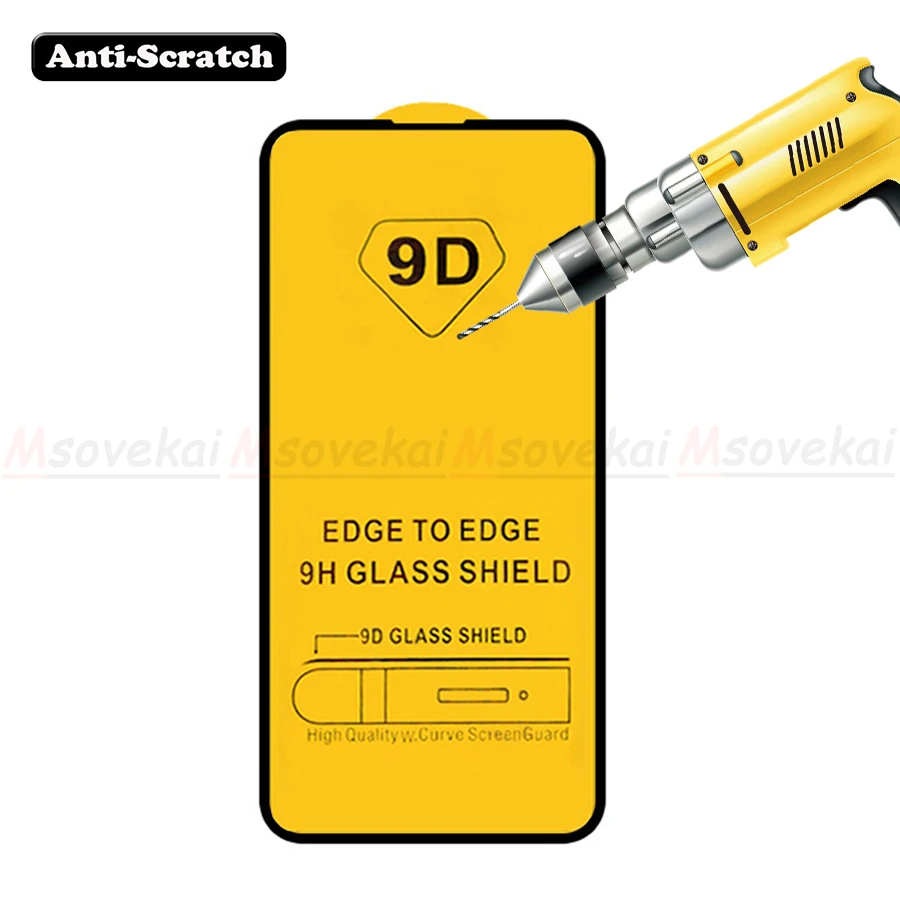 5D 9D Full Glue Tempered Glass For VIVO V15 Pro V11 Pro Y91i Y95 Y93 Y97 NEX Dual Display Full Cover Screen Protector Glass Film
