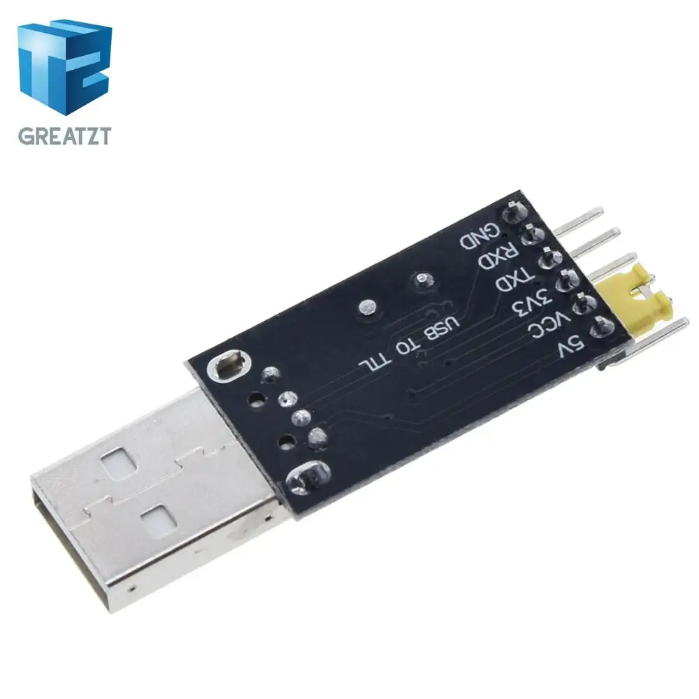 Модуль GREATZT CH340 с USB на TTL CH340G обновленная загрузка маленькая пластина для щеток