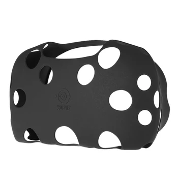 

1 Pcs Soft-touch Silicone Rubber Case Cover For HTC VIVE Virtual Reality Headset Black White Rubber Case
