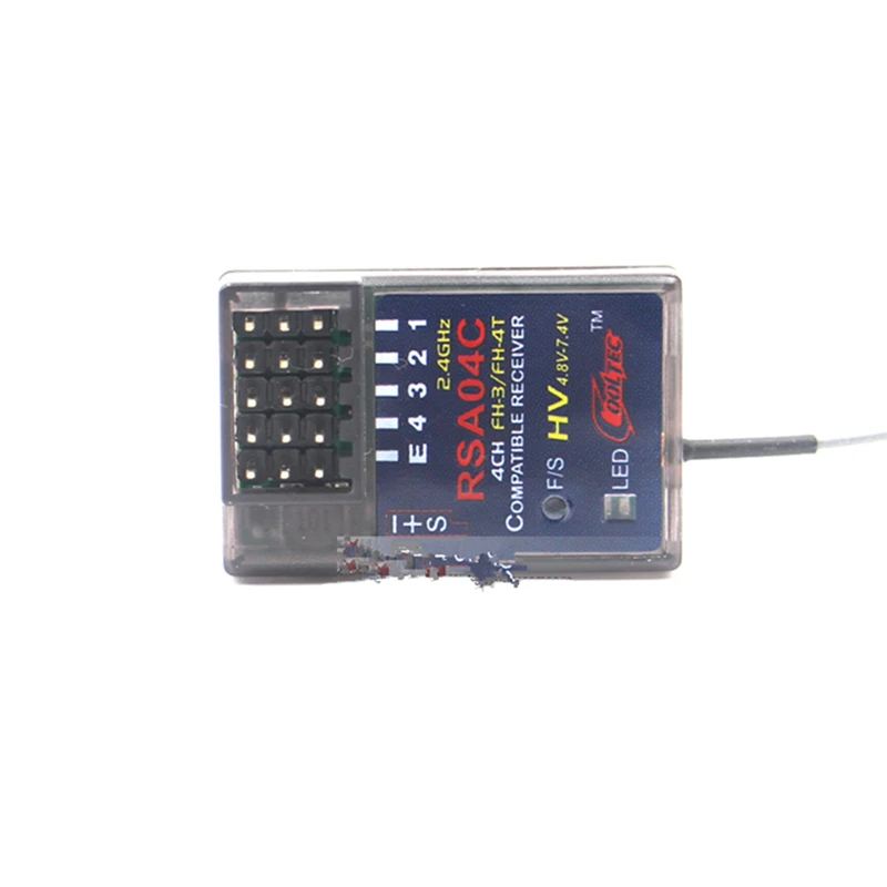 4CH ресивер Cooltech RSA04C совместимый с Sanwa M12 M11X EXZES X MT44 MT17 MX 3X GEMINI X|Детали и аксессуары| |