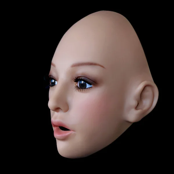 NEW! SH-16 Top quality silicone female masks crossdresser, human face ...