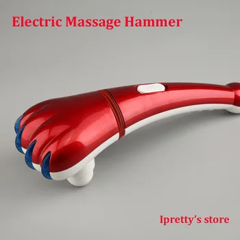 

The tiger claw double head back massager vibration ,electric massager stick,Handheld body massage hammer