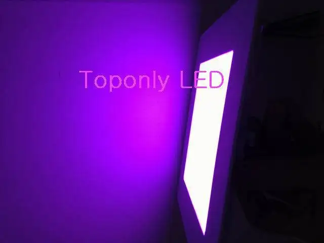 Conduziu a Lâmpada do Painel Painel plus Ac dc Adaptador plus Controle 10 w 200x200mm Ultra Fino Rgb Quadrados Levou Plana Luz da Cor Cheia plus Ac dc Remoto rf 50 Pçs e lote Promoção 9 levou plana luz da cor cheia conduziu
