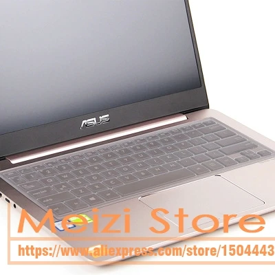 Для Asus Zenbook UX32E UX32V UX32VD UX430 UX330 UX410 UX305 UX410 UX303 UX330 13,3 14-дюймовый ноутбук Клавиатура Защитная крышка - Цвет: clear