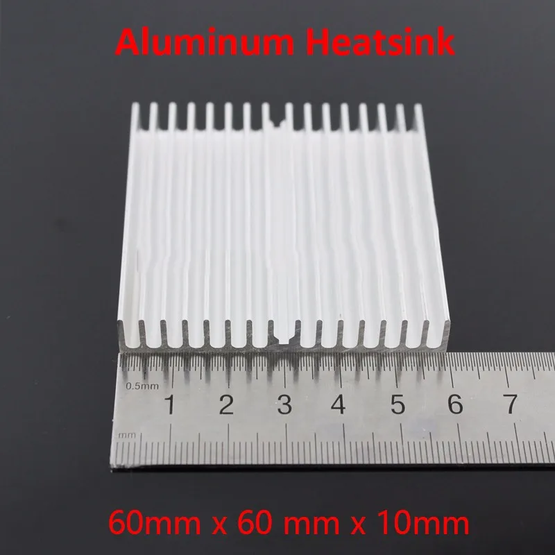10x 20*20*10mm Aluminum Kühlkörper Schwarz eloxiert heatsink IC LED heat sink 