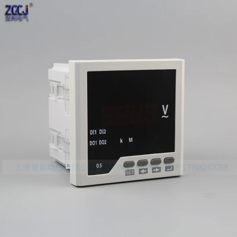 

AC 0-450V 96*96*80mm single phase digital voltage meter / CJ-AV31 panel meter digital voltage instrument in stocks