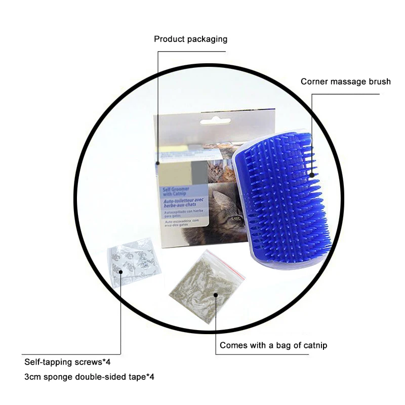 Removable Pet Cat Grooming Comb Hair Accessories Removal Massage Brush Comb Efficient Massage Grooming Cleaning Pet Supplies Removable Pet Cat Grooming Comb Hair Accessories Removal Massage Brush Comb Efficient Massage Grooming Cleaning Pet Supplies