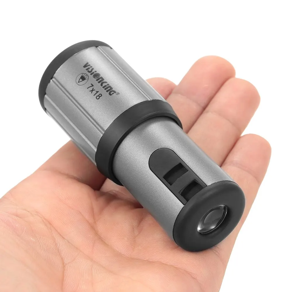 

Telescope MINI Monoculars Hunting Optics Military Pocket Scope 7X 18MM Adjustable Portable Monocular Binocular for Camping