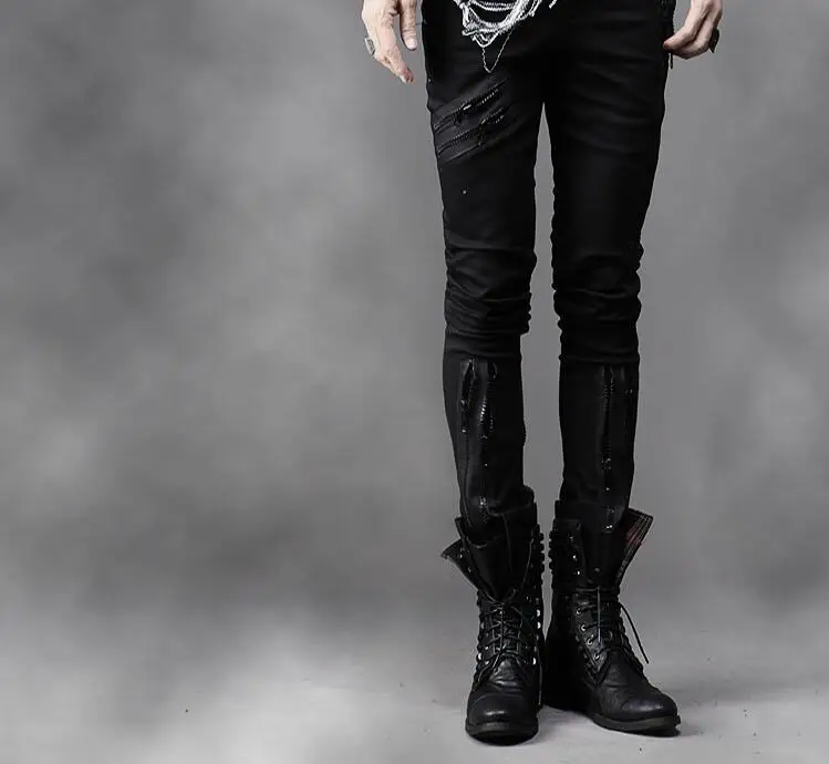 Cultiver 2019 Moralité Nouvelle Mode Sa Pied Comme Hommes Noir automne Pantalon Des 2742 Printemps Vendre Petits Pains rBshxtQdC
