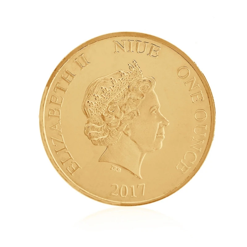Commemorative Coin Elizabeth II Collection Arts Gifts BTC Bitcoin Alloy Souvenir UU75