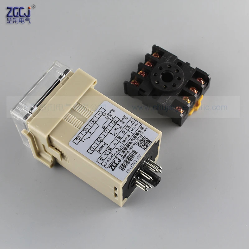 Интеллектуальный контроллер температуры E5C4 12 В/220 В/24 В PT100 входного типа термостат на din-рейку розетка Raley